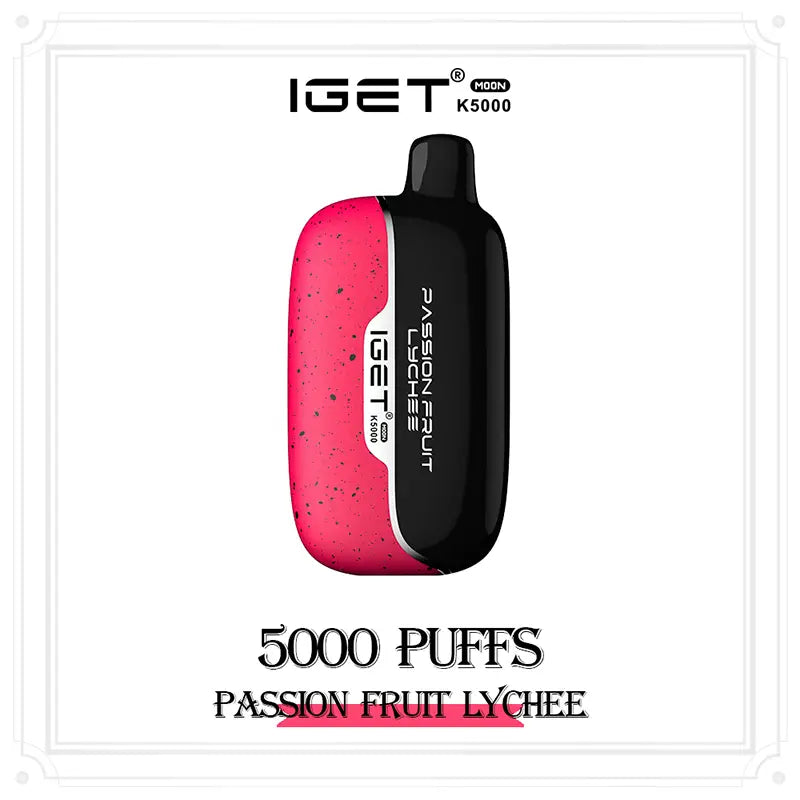 Passion Fruit Lychee Vape IGET Moon K5000