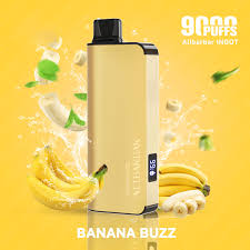 Alibarbar INGOT 9000 Puffs – Banana Buzz