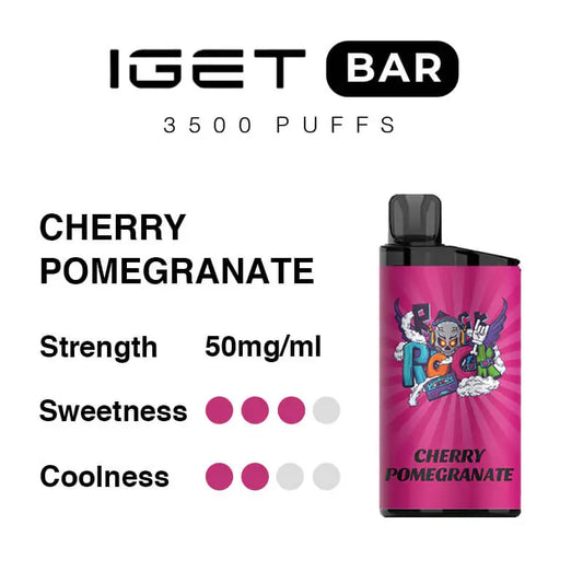 Cherry Pomegranate IGET Bar