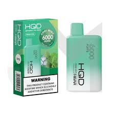 HQDCoolMintRechargeable6000PuffsE-CigaretteDisposableVape