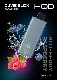 HQD Cuvie Slick Blueberry Raspberry 6000 Puffs