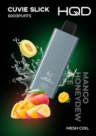 HQD Cuvie Slick Mango Honeydew Ice 6000 Puffs