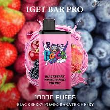 IGET BAR PRO Blackberry Pomegranate Cherry 10000