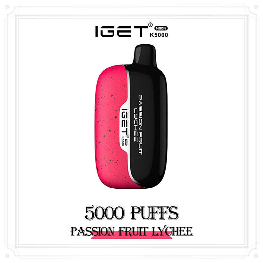 Passion Fruit Lychee Vape IGET Moon K5000