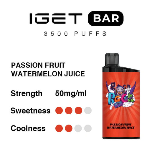 Passion fruit Watermelon Juice IGET Bar
