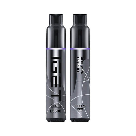 IGET Hot Aloe Vera Grape Ice 5500