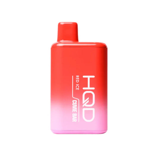 HQD Red Ice Rechargeable 6000 Puffs E-Cigarette Disposable Vape